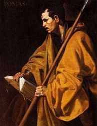 Un retrato del apóstol Tomás.